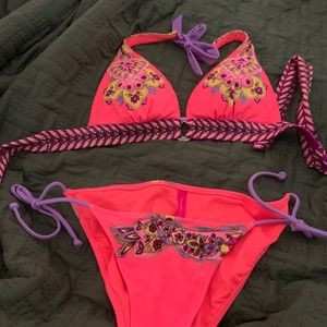 VIctoria Secret pink bikini, small